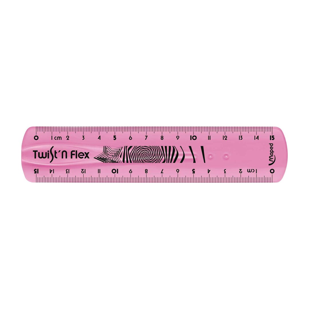 Maped Twistn Flex Flexible Unbreakable Ruler Scale 15cm or 30cm - Retail Maharaj
