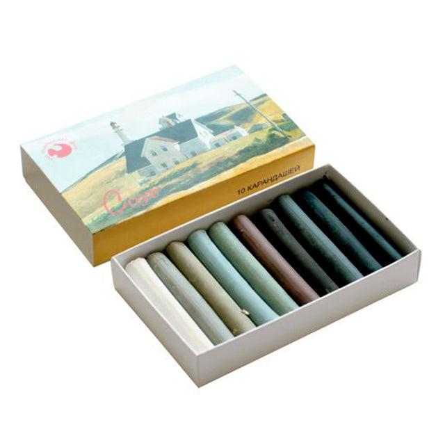 Russian Sauce Chalk Crayons Professional Drawing Pastels Set - Retail Maharaj