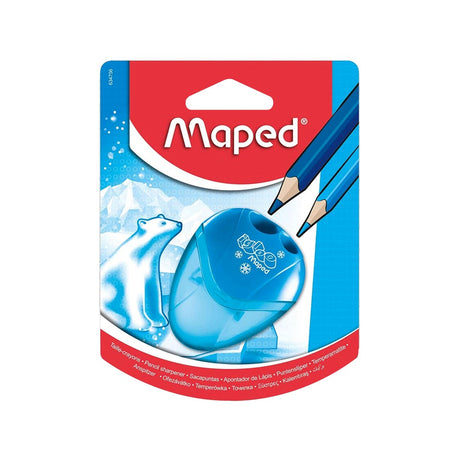 Maped Pencil Sharpener Pack with Container Single and Double Hole Designs - Retail Maharaj
