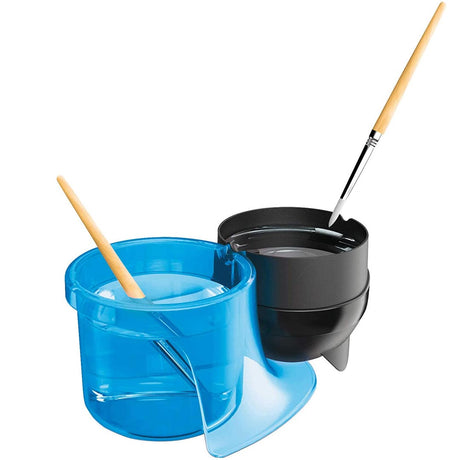 Maped ColorPeps Dual Compartment Water Pot with Brush Holder - Retail Maharaj