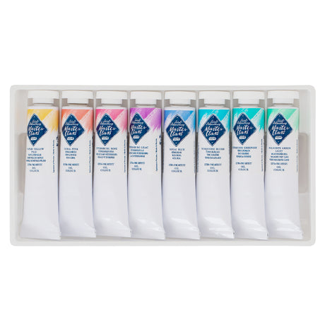 Master Class Pastel Oil Colour Shades Set by Nevskaya Palitra – Professional Artist Oil Paint Set - Retail Maharaj