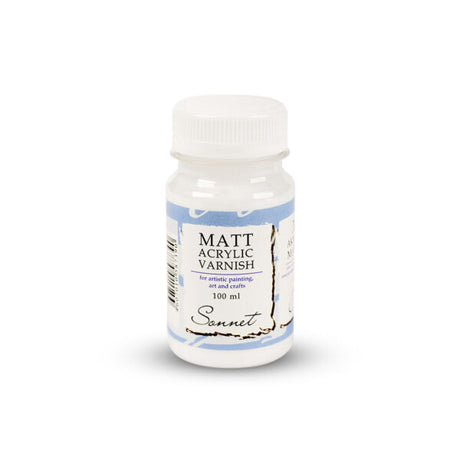 Sonnet Acrylic Matt Varnish 100ml - Retail Maharaj