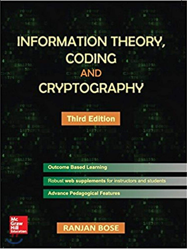 Information Theory, Coding & Cryptography|3rd Edition - Retail Maharaj