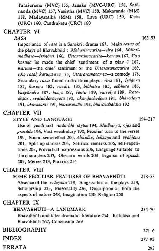 Mind and Art of Bhavabhuti (An old and Rare Book) - Retail Maharaj