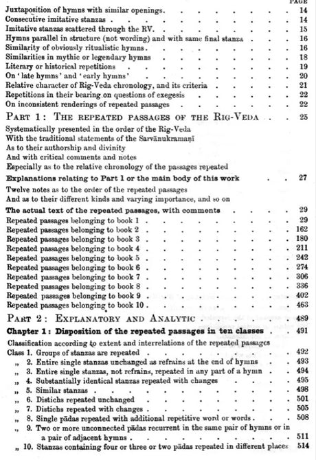 Rig-Veda Repetitions : The Repeated Verses and Distichs and Stanzas of The Rig-Veda In Systematic presentation and With Critical Discussion (An Old and Rare Book) - Retail Maharaj