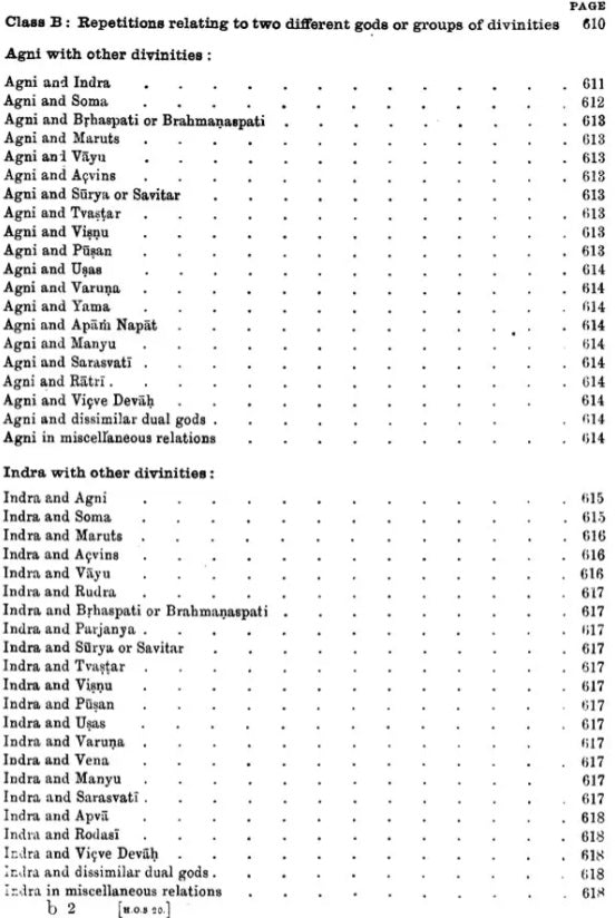 Rig-Veda Repetitions : The Repeated Verses and Distichs and Stanzas of The Rig-Veda In Systematic presentation and With Critical Discussion (An Old and Rare Book) - Retail Maharaj