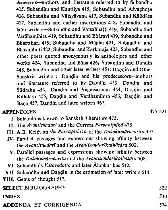 Subandhu and Dandin (An Old and Rare Book) - Retail Maharaj
