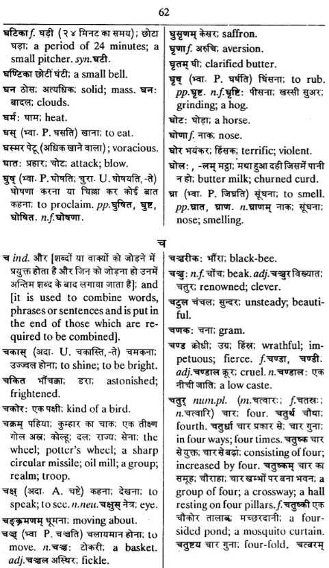 The Concise Sanskrit Dictionary (An Old and Rare Book) - Retail Maharaj