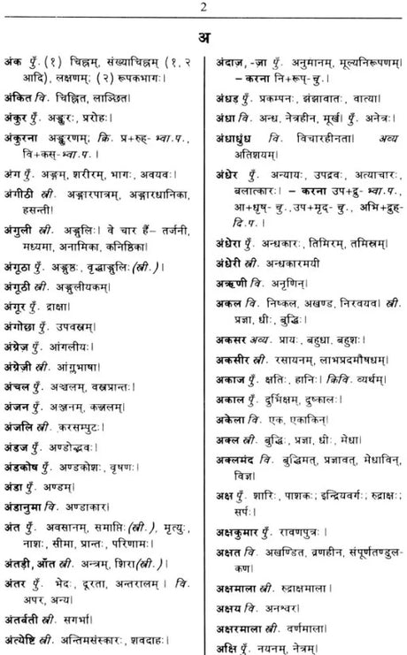 Abhinav Hindi Sanskrit Dictionary - Retail Maharaj