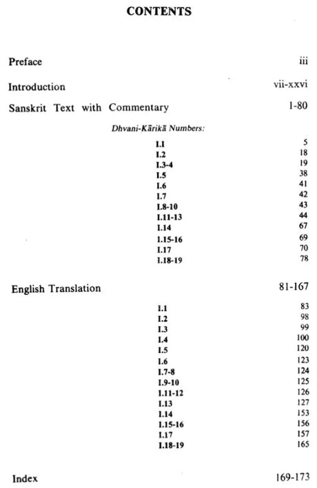 Dhvanyaloka Locana With An Anonymous Sanskrit Commentary And English Translation (An Old and Rare Book) - Retail Maharaj