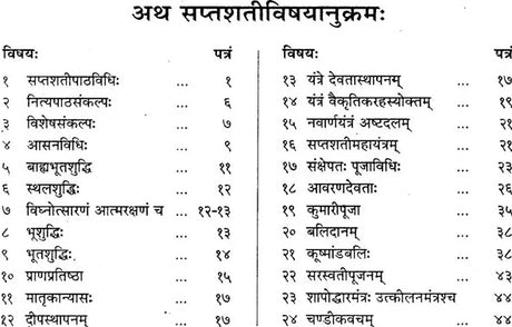Durga Saptashati- With Navachandi, Shatachandi, Sahasrachandi, Pallavayojanavidhi, Kavachargala, Keelaka, Kunjikastotra and Other Subject - Retail Maharaj