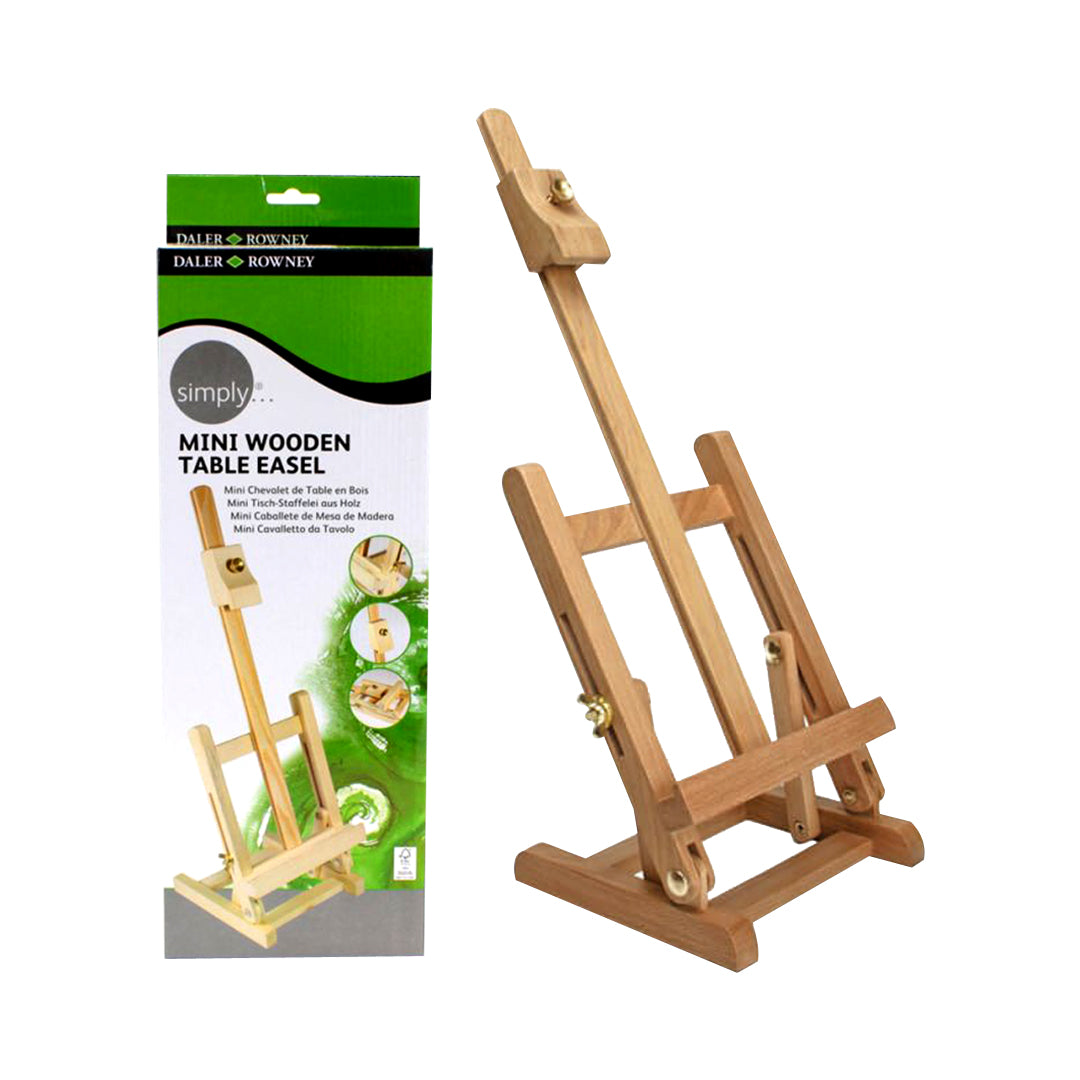 Daler Rowney Simply Mini Adjustable Tabletop Art Easel Set - Retail Maharaj