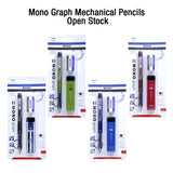 ombow MONO Graph Mechanical Pencil 0.5mm with Shake Mechanism and MONO Eraser - Retail Maharaj