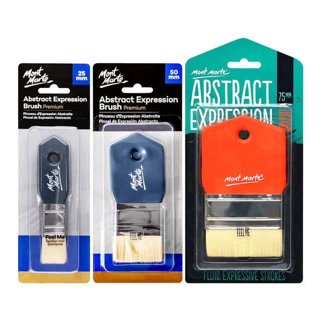 Mont Marte Abstract Expression Flat Brush - Retail Maharaj