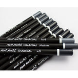 Mont Marte Charcoal Pencil Set of 12 – Soft, Medium & Hard Drawing Pencils - Retail Maharaj