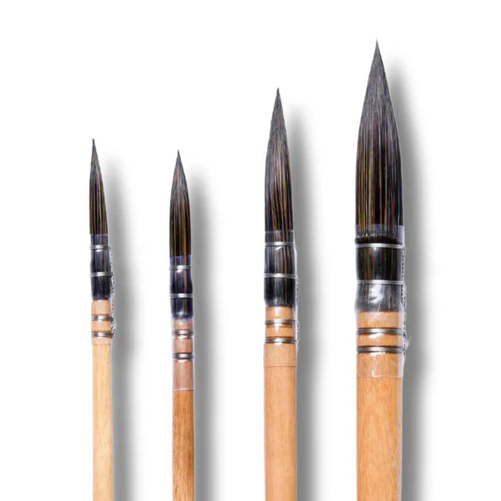 Stationerie Velour Mop Set of 4 Mix Media - Retail Maharaj