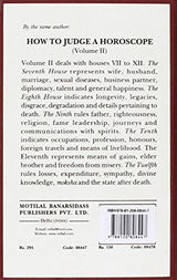 How to Judge a Horoscope: I to VI Houses - Vol.1 - Retail Maharaj