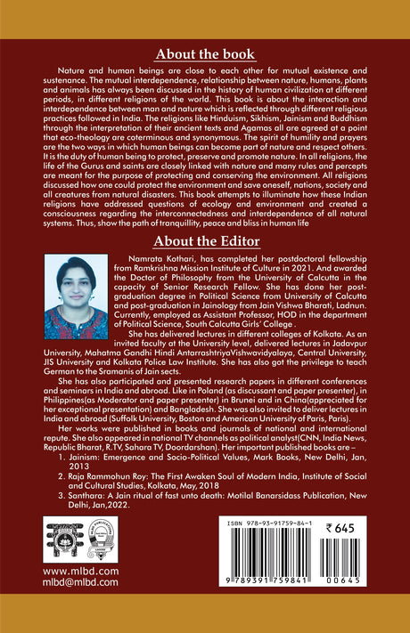 Indian Eco Theology: Theory and Practice - Retail Maharaj
