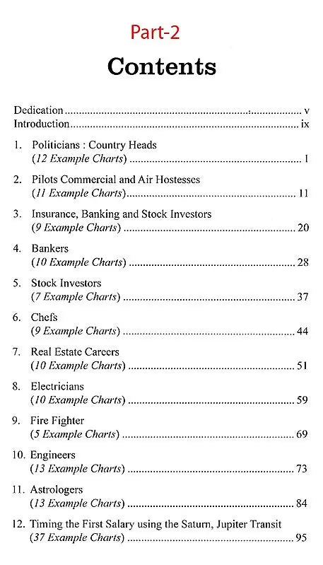 Exploring Professions through Vedic Astrology (3 Volumes Set) [English] By Jatinder Pal Singh Sandhu - Retail Maharaj