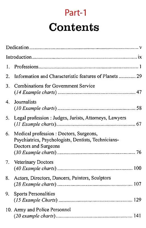 Exploring Professions through Vedic Astrology (3 Volumes Set) [English] By Jatinder Pal Singh Sandhu - Retail Maharaj