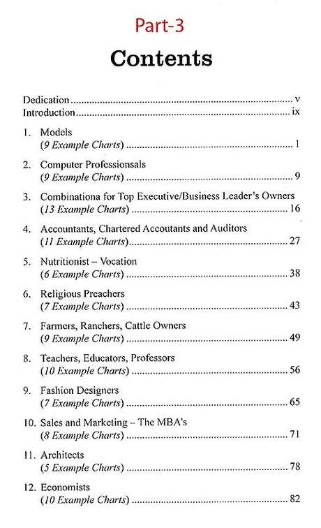 Exploring Professions through Vedic Astrology (3 Volumes Set) [English] By Jatinder Pal Singh Sandhu - Retail Maharaj