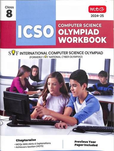 Class 8 Icso Olympiad Work Book : Sof National Computer Science Olympiad 2024-25 - Retail Maharaj