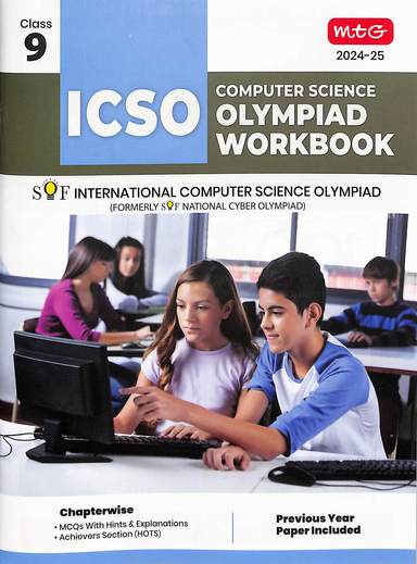 Class 9 Icso Olympiad Work Book : Sof National Computer Science Olympiad 2024-25 - Retail Maharaj