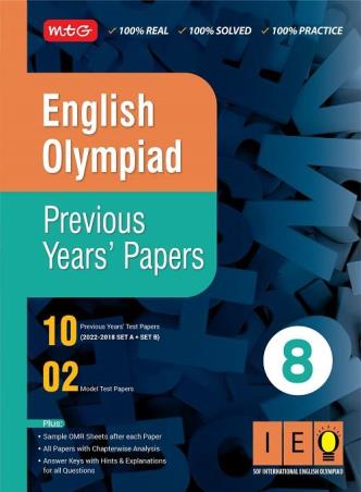 English Olympiad Previous Years' Papers Class 8 - Retail Maharaj