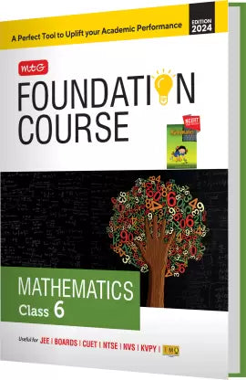 Foundation Course Class 6 Mathematics Book - Retail Maharaj