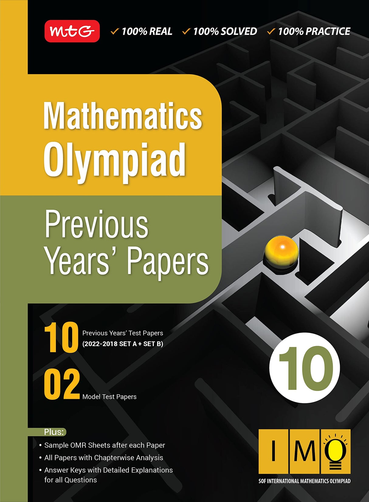 Mathematics (Imo) Olympiad Previous Years Papers With Mock Test Papers Class 10 - Retail Maharaj