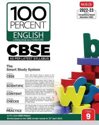 MTG CBSE 100 Percent English Book Class-9 - Retail Maharaj