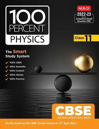 MTG CBSE 100 Percent Physics Book Class-11 - Retail Maharaj