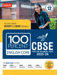 MTG CBSE Class-12 100 Percent English Core For 2025-26 Board Exam - Retail Maharaj