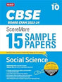 MTG CBSE ScoreMore 15 Sample Question Papers Class 10 Social-Science Book For 2024 Board Exam - Retail Maharaj