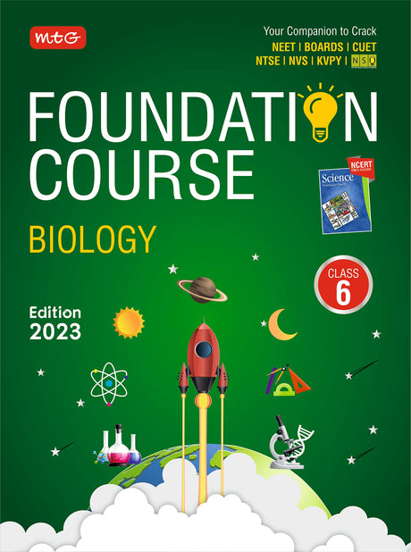 Mtg Foundation Course Class 6 Biology Book - Retail Maharaj