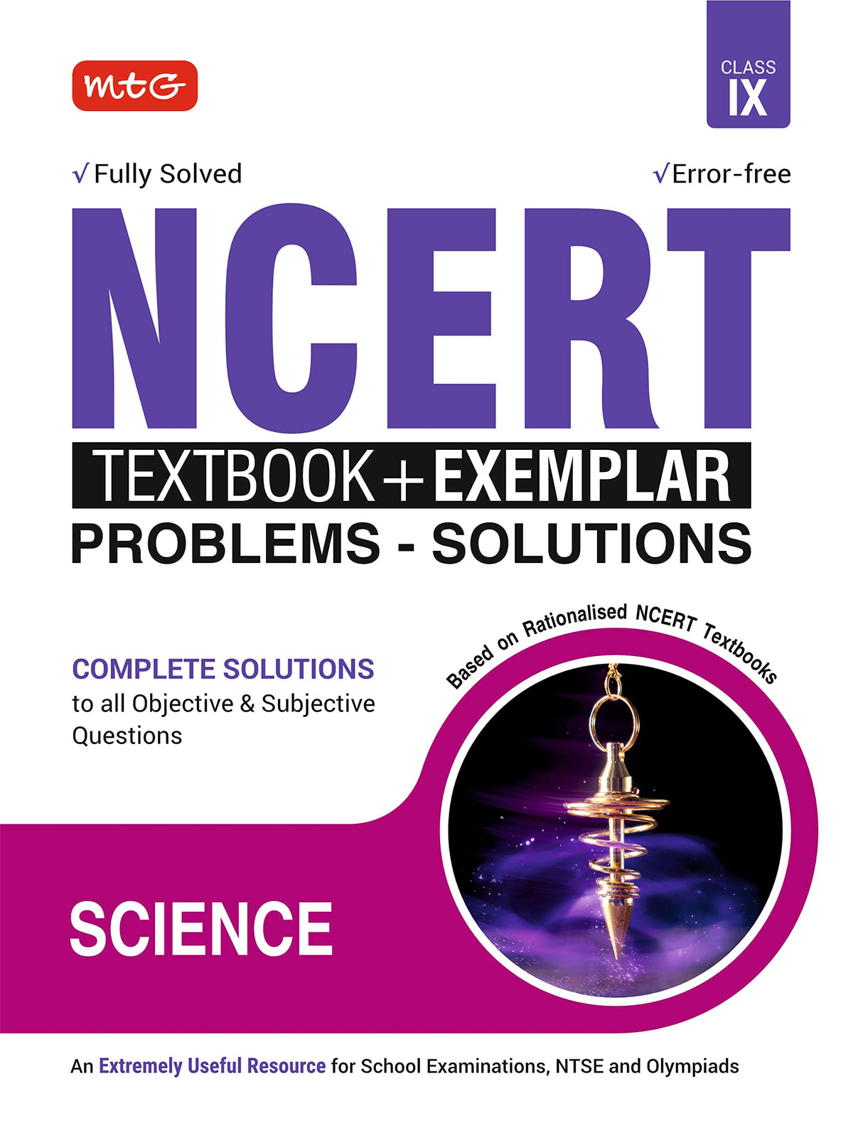 Ncert Textbook + Exemplar Problem Solutions Class 9 Science - Retail Maharaj