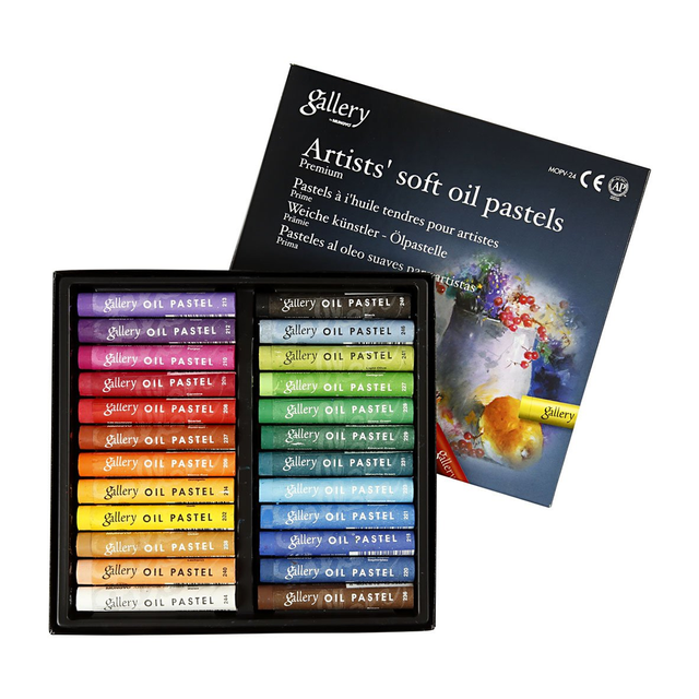 Mungyo Gallery Artist Soft Oil Pastels – Assorted Colour Sets of 24, 36 & 48 - Retail Maharaj