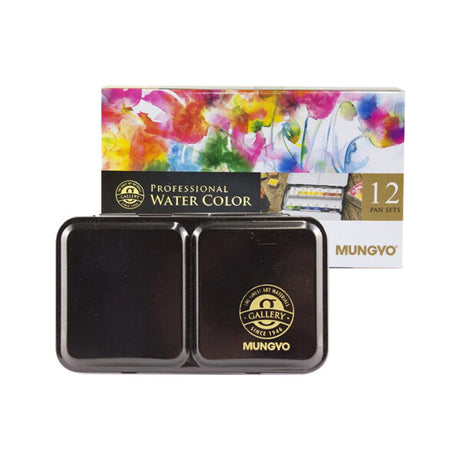 Mungyo Professional Water Color Pan Sets - Retail Maharaj