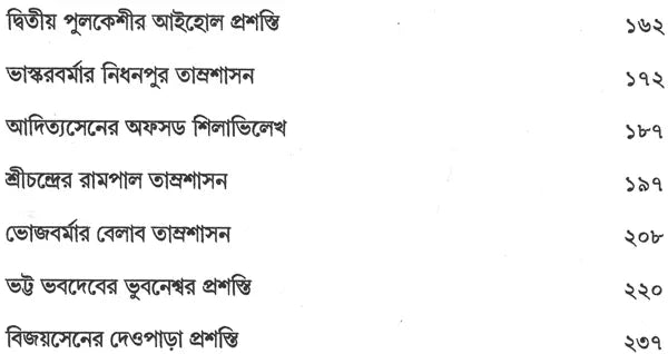 Nityakaler Tui Puratan: Selected Sanskrit Inscriptions (Bengali)