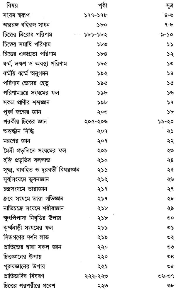 Patanjal Darshan (Bengali)