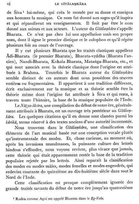 **Le Gitalamkara – L’ouvrage Original de Bharata Sur La Musique - Retail Maharaj
