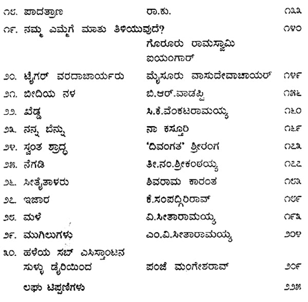 Hosagannada Prabandha Sankalana- Anthology of Modern Kannada Essays (Kannada) - Retail Maharaj
