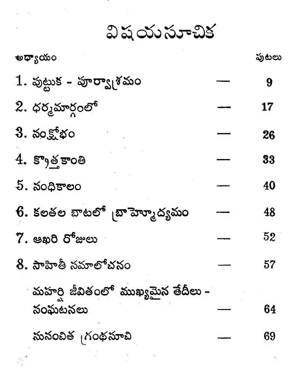 Maharshi Devendranatha Tagore : An Old and Rare Book (Telugu) - Retail Maharaj