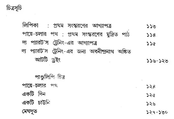 Rabindranather Lipika – Lipika-R Rabindranath (Bengali)