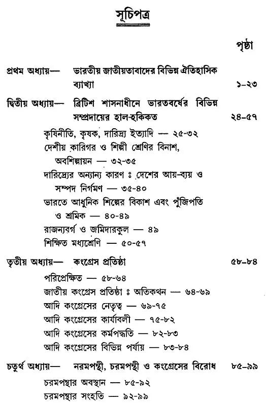 Adhunik Bharater Itihas- Modern India - 1885-1964 (Bengali)