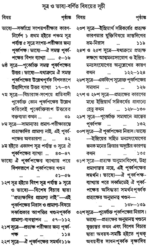 ন্যায় দর্শন - Nyaya Darshan (Volume 2 in Bengali)