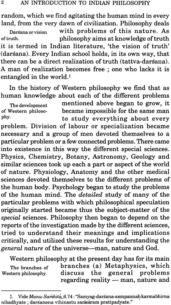 An Introduction to Indian Philosophy