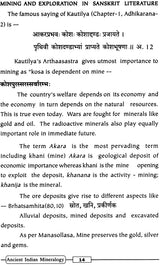 Mineralogical Traditions in Sanskrit Literature Sanskrit Science Series 8 Ancient Indian Mineralogy No 1 - Retail Maharaj