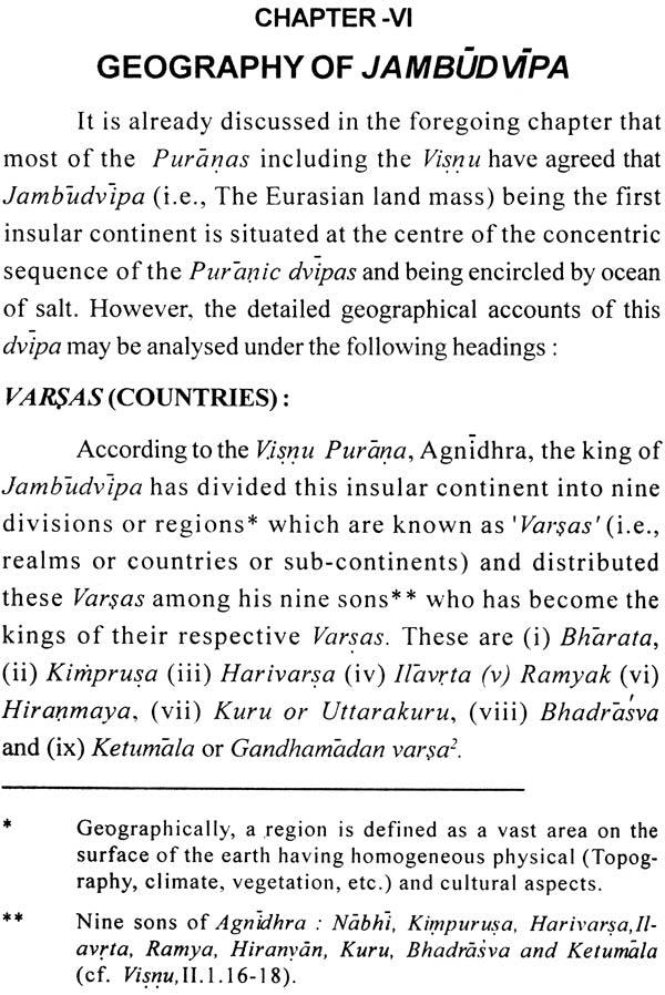 Geographical Descriptions in Visnu Purana - Retail Maharaj