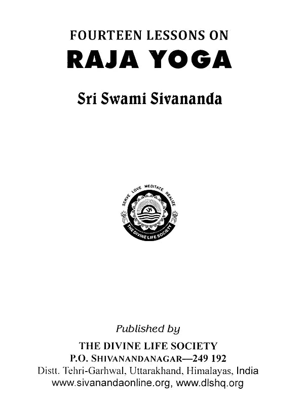 Fourteen Lessons on Raja Yoga - Retail Maharaj